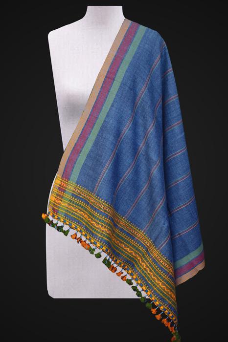 Toda Embroidery Shawl - product media